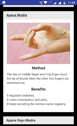 FE Mudra Therapy Screen 3
