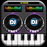 Party mixer DJ player icon
