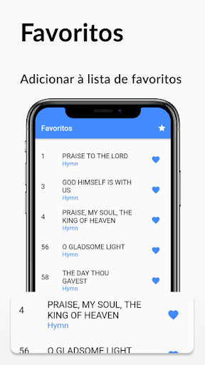 SDA Hymns Portuguese Screen 3
