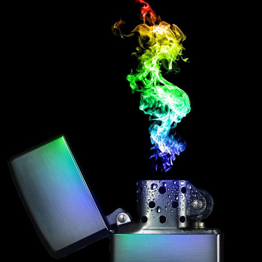 محاكاة ولاعة اللهب: zippo