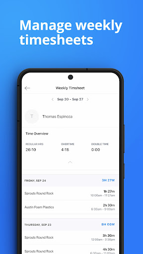 Werx FieldApp Screen 2