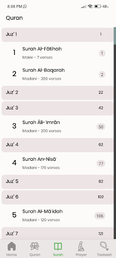 Muslim Prayer App Screen 3