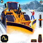 Cover Image of Download Snow Road Crane Excavator Simulator  APK