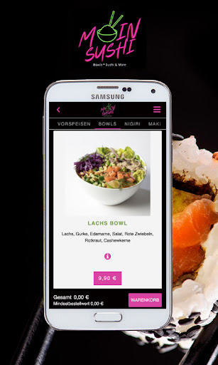 MOIN SUSHI Screen 2