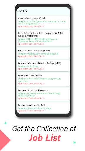 CareerBD - Job Search app Screen 3