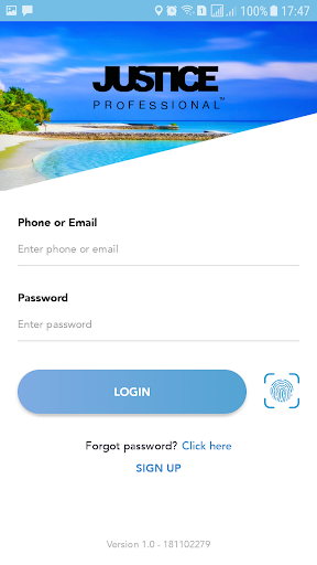 Android application Justice Professional screenshort