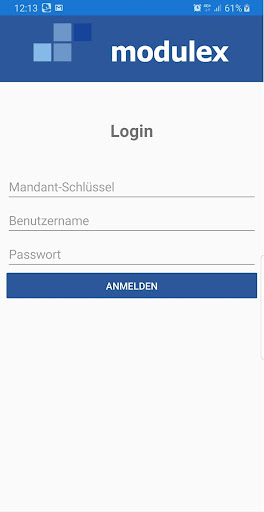 Android application Modulex Mobile screenshort
