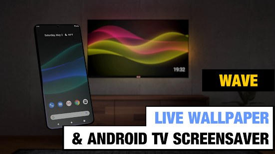 Wave Live Wallpaper لقطة شاشة
