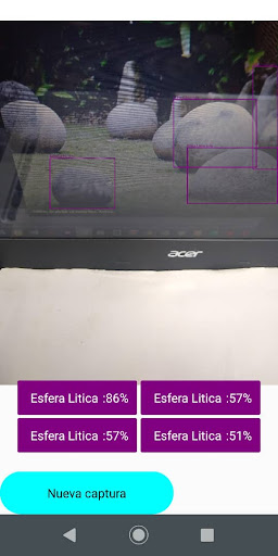 Android application Manifestaciones Rupestres AI screenshort