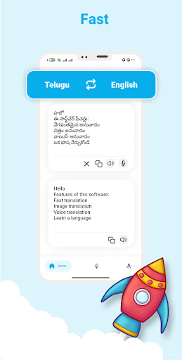 Android application Telugu - English Translator screenshort