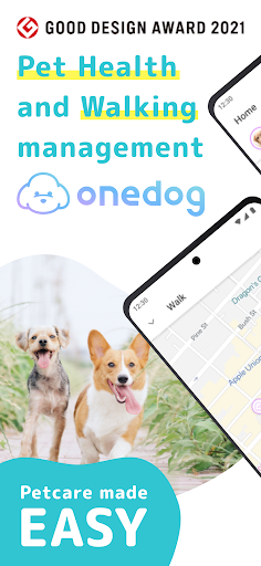Android application onedog - Dog health management screenshort