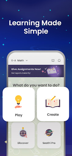 Android application Class Saathi: The Learning App screenshort