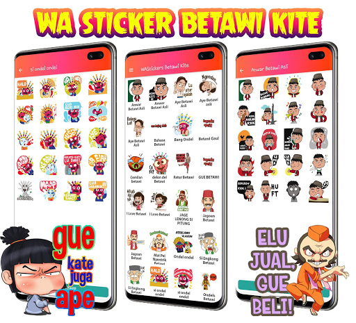 WAStickerApps Betawi Lucu Stik