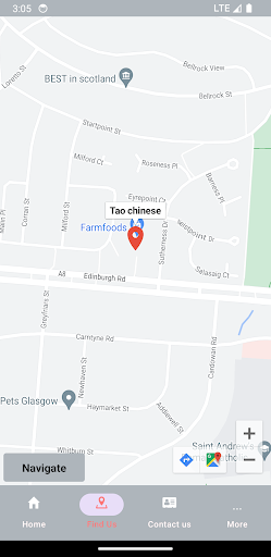 Tao Chinese Takeaway Glasgow Screen 2