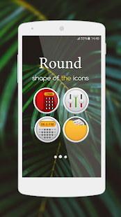 Rounded - Icon Pack Captură de ecran