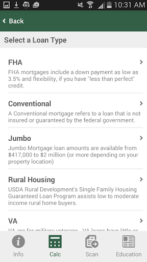 LaSalle Mortgage Services Screen 3
