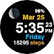 screenshot of Moon Steps Watch Face