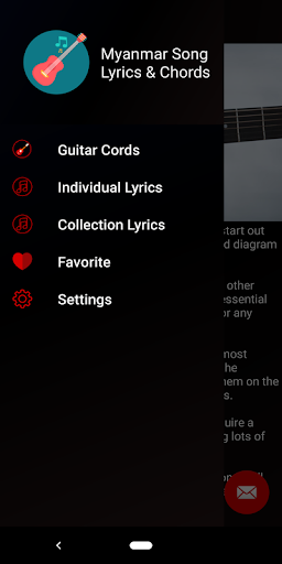 Myanmar Song Lyrics & Chords Screen 2
