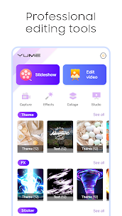Yume: Video Filter Editor, Slideshow Video Maker 1