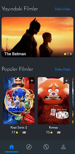 Android application Movie Jungle screenshort