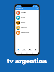 tv argentina fútbol libre