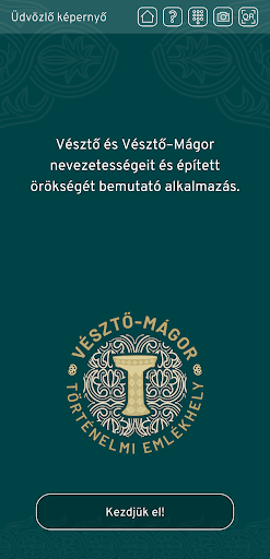 Android application Múlt Pont Guide Vésztő screenshort