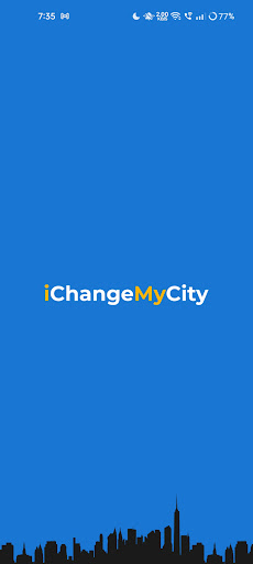 Android application IChangeMyCity. screenshort