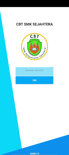 Android application CBT SMK SEJAHTERA screenshort