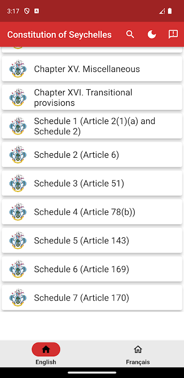 Constitution of Seychelles - 1.0.0 - (Android)