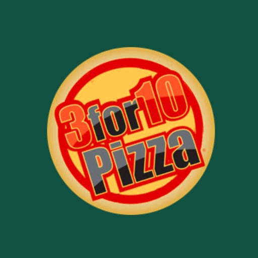3for10 Pizza Narborough logo