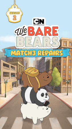 Game screenshot We Bare Bears Match3 Repairs mod apk