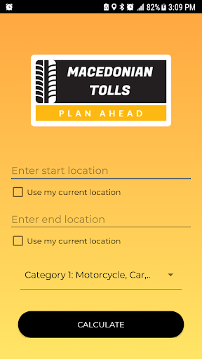 Macedonian Tolls - Plan Ahead Screen 2