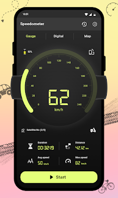 GPS Speedometer: Route Trackerのおすすめ画像1