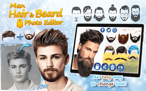 Men Hairstyles - Beard Camera