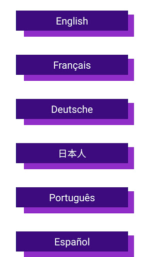 Aperçu de l'application