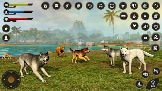 Wild Wolf Simulator Hunter 3D