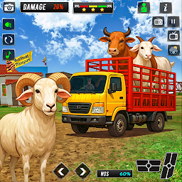 Animal Cargo Games: Truck Game Mod Apk