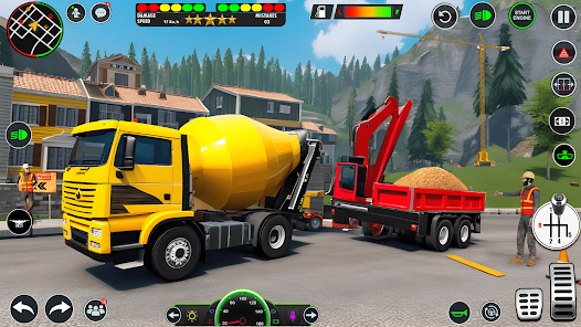 JCB Backhoe Loader Driving 2.3 APK + Mod (Remove ads / Mod speed) for Android