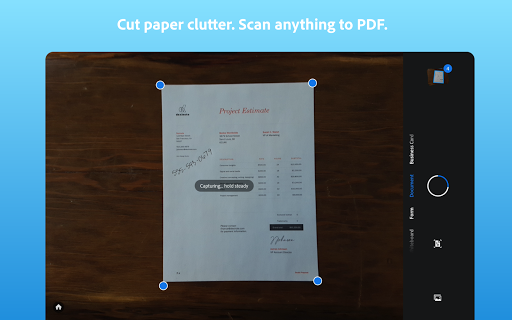 Adobe Scan: PDF Scanner, OCR v22.01.19-regular Premium Android