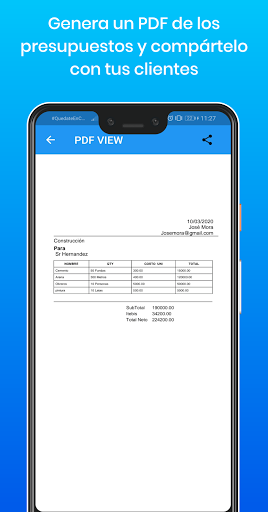 Budget Invoices Template Screenshot 4 - AppWisp.com