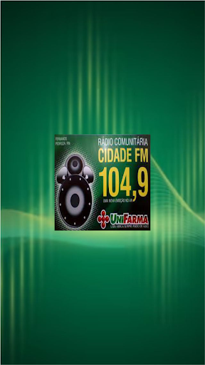 Android application FM CIDADE FERNANDO PEDROZA screenshort