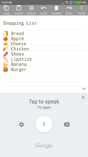 Screenshot of NOTEPAD
