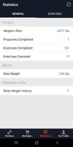 Mogy - Mobile Gym Screen 3