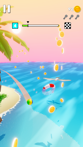 Android application Dive Ball screenshort