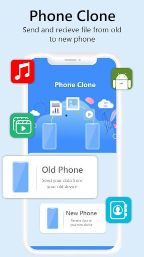 Android application Phone Clone: Data Transfer App screenshort
