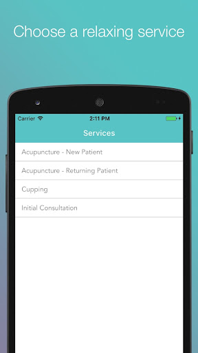 HealthFocus Acupuncture Screen 2