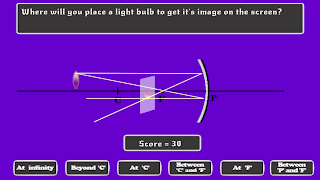 Concave and convex mirrors - Screenshot 3