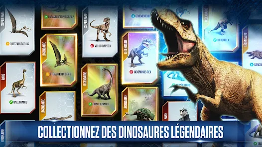 Jurassic World – Camion de capture avec dinosaure et personnage