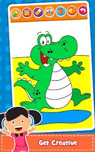 Coloring Games : PreSchool Coloring Book for kids 4.8 screenshots 2