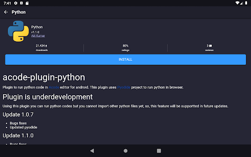 Acode - code editor | FOSS - Productivity - apps